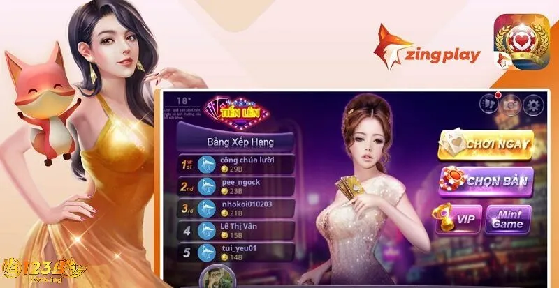 Hướng dẫn tham gia chơi Tiến lên miền Nam tại 123B